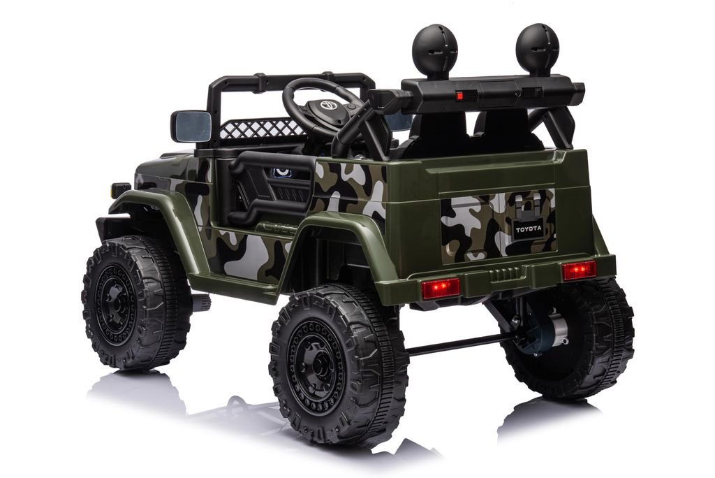 TOYOTA FJ CRUISER 12V RIDE - ON | 2 MOTORS | EVA WHEELS | MILITARY GREEN - Marah Kids