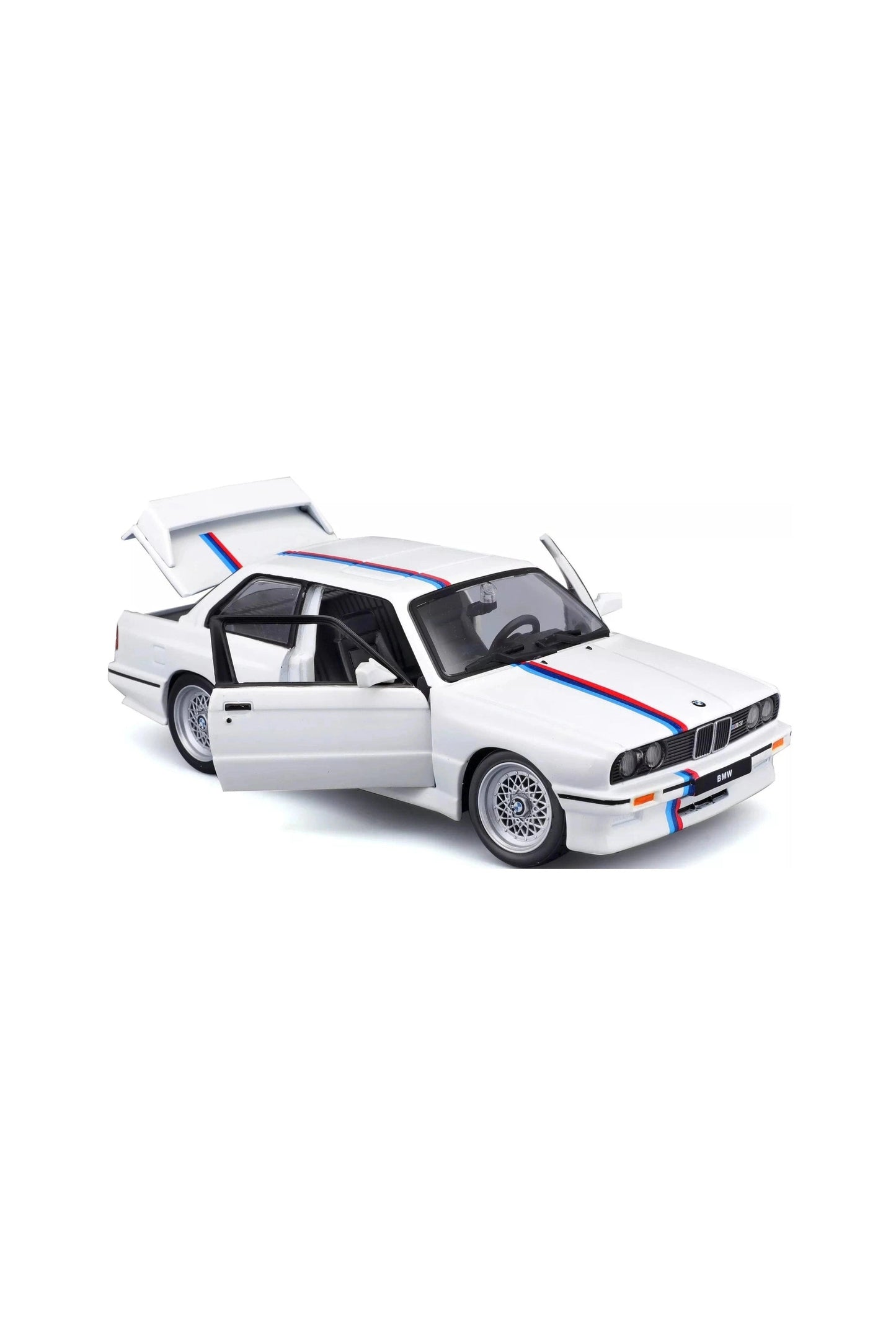 Bburago 1/24 Scale Model - BMW 3 Series M3 (1988) White