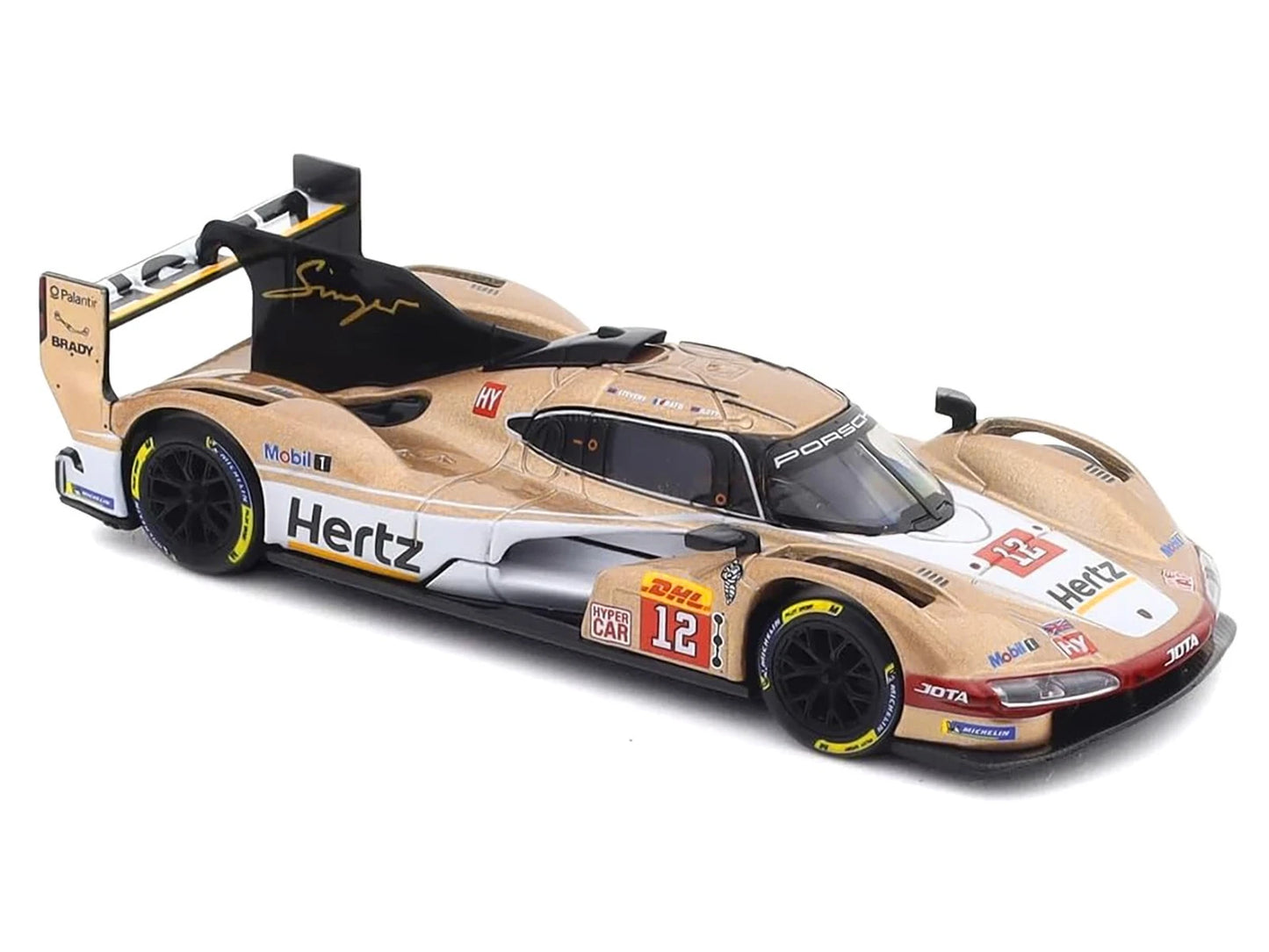 Bburago 1:43 RACE (Coll. A) - Porsche 963 - #12 Hertz Jota