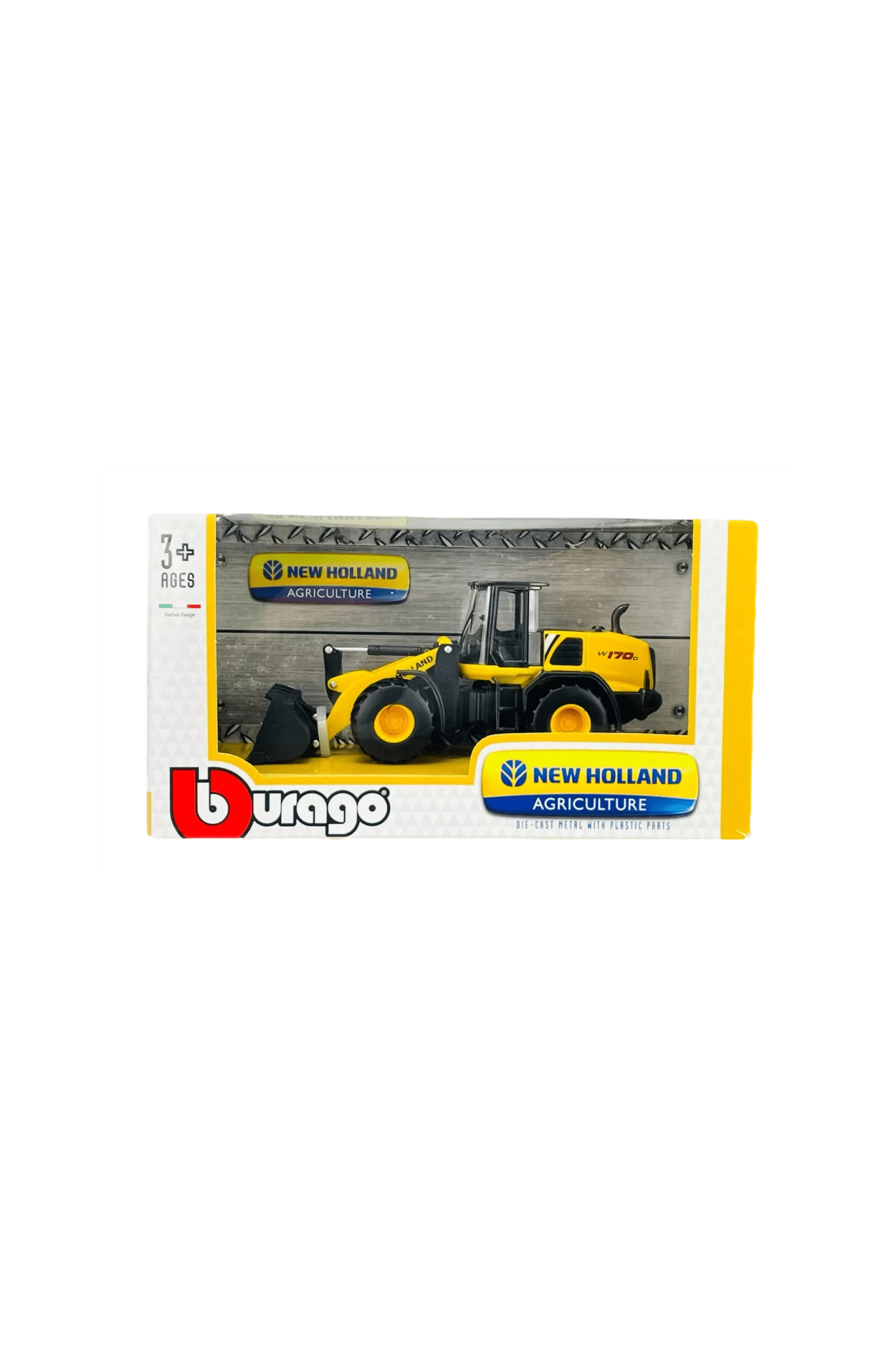 Bburago Construction Vehicles Volvo & New Holland 1:50 Scale Diecast - Marah Kids