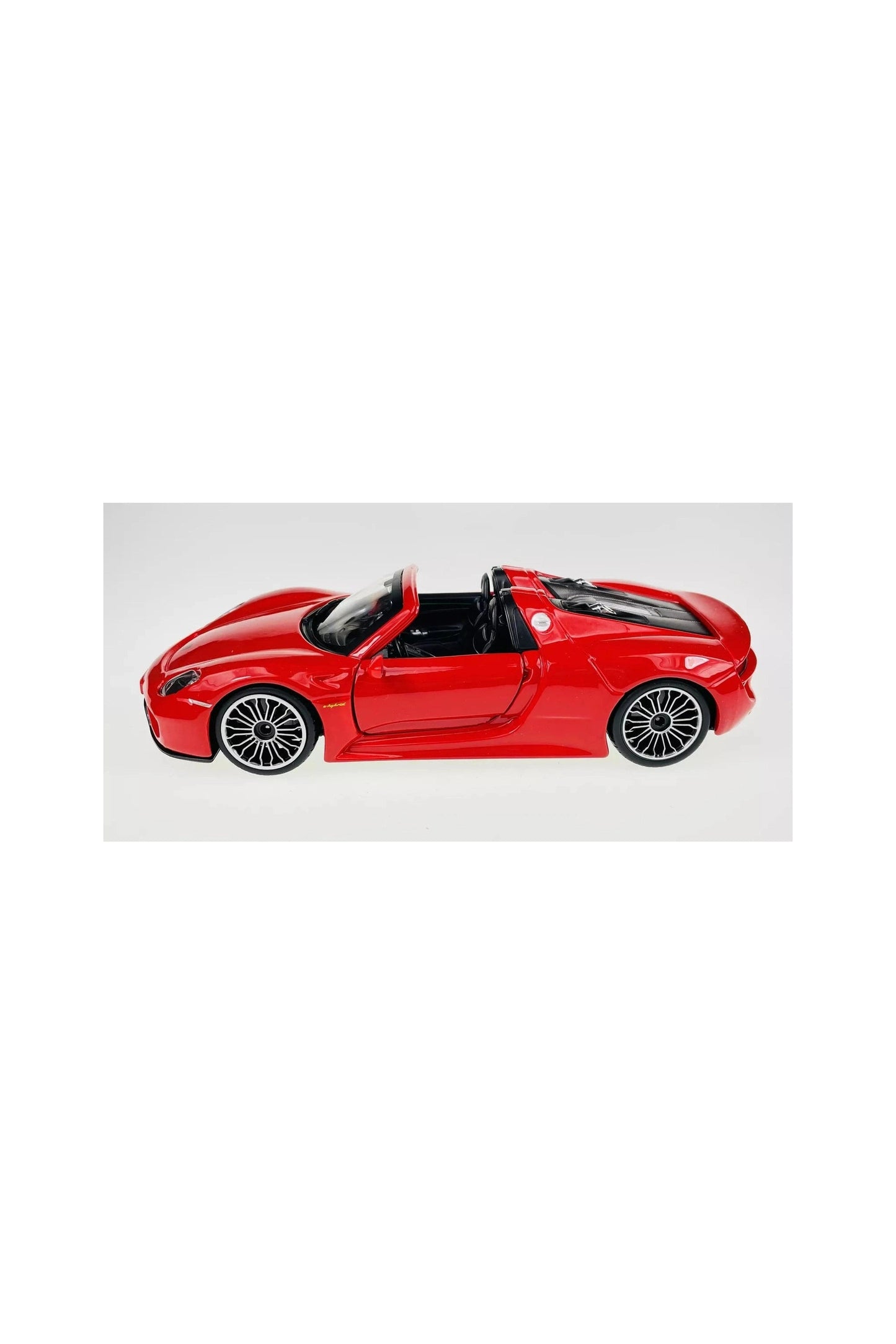 Bburago 1:24 Porsche 918 Spyder Red Diecast Model - Marah Kids