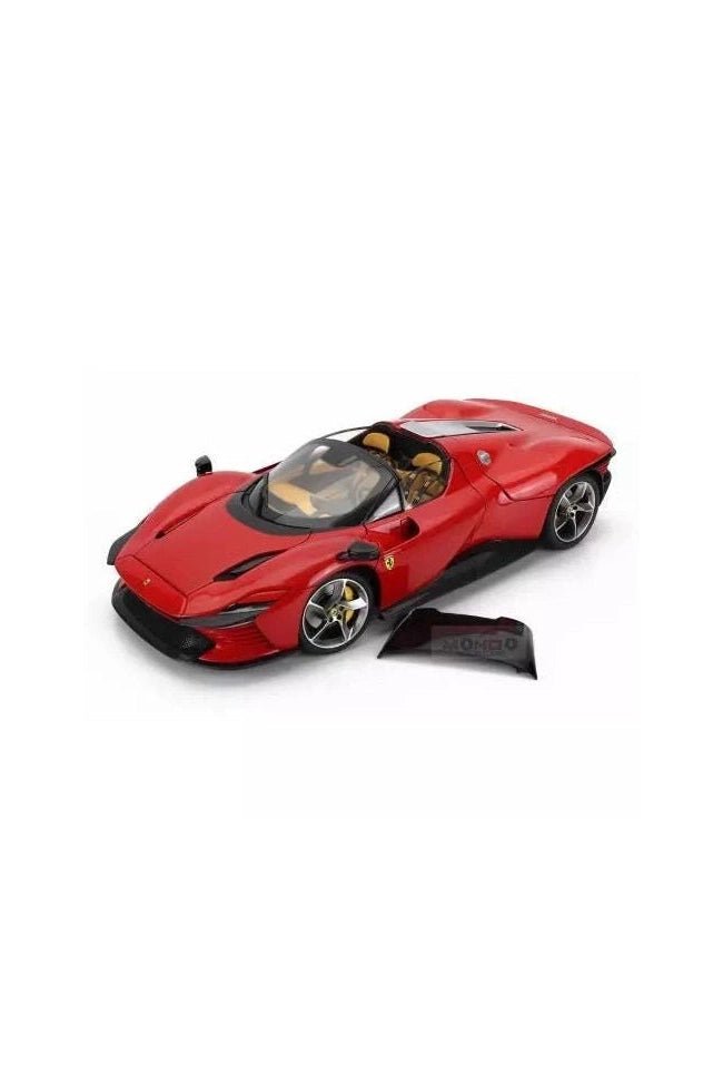 Bburago Ferrari Daytona SP3 Closed Roof 2022 Red Corsa Diecast Model - Marah Kids