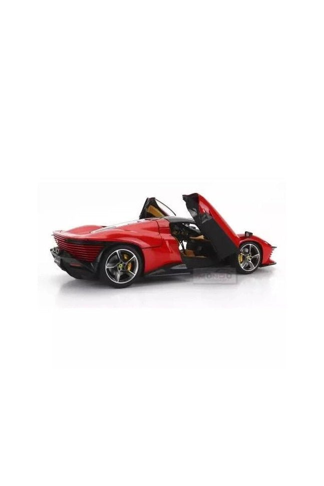 Bburago Ferrari Daytona SP3 Closed Roof 2022 Red Corsa Diecast Model - Marah Kids