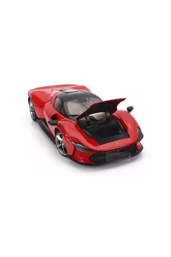 Bburago Ferrari Daytona SP3 Closed Roof 2022 Red Corsa Diecast Model - Marah Kids