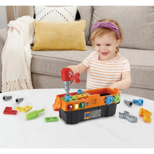 VTech Drill & Learn Toolbox – Electronic DIY Toy - Marah Kids