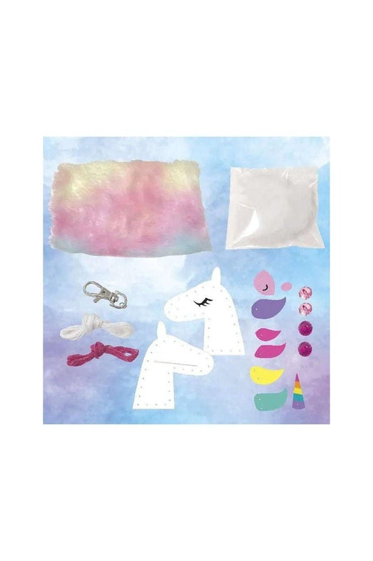 Sew Star - DIY Bag Charm - Furry Unicorn - Marah Kids