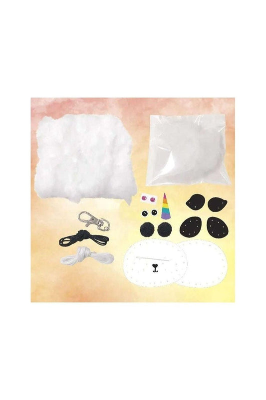 Sew Star - DIY Bag Charm - Furry Panda - Marah Kids