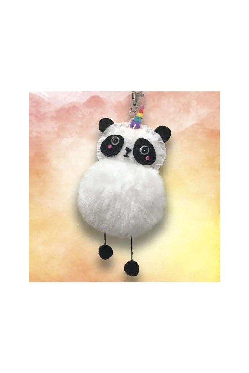 Sew Star - DIY Bag Charm - Furry Panda - Marah Kids