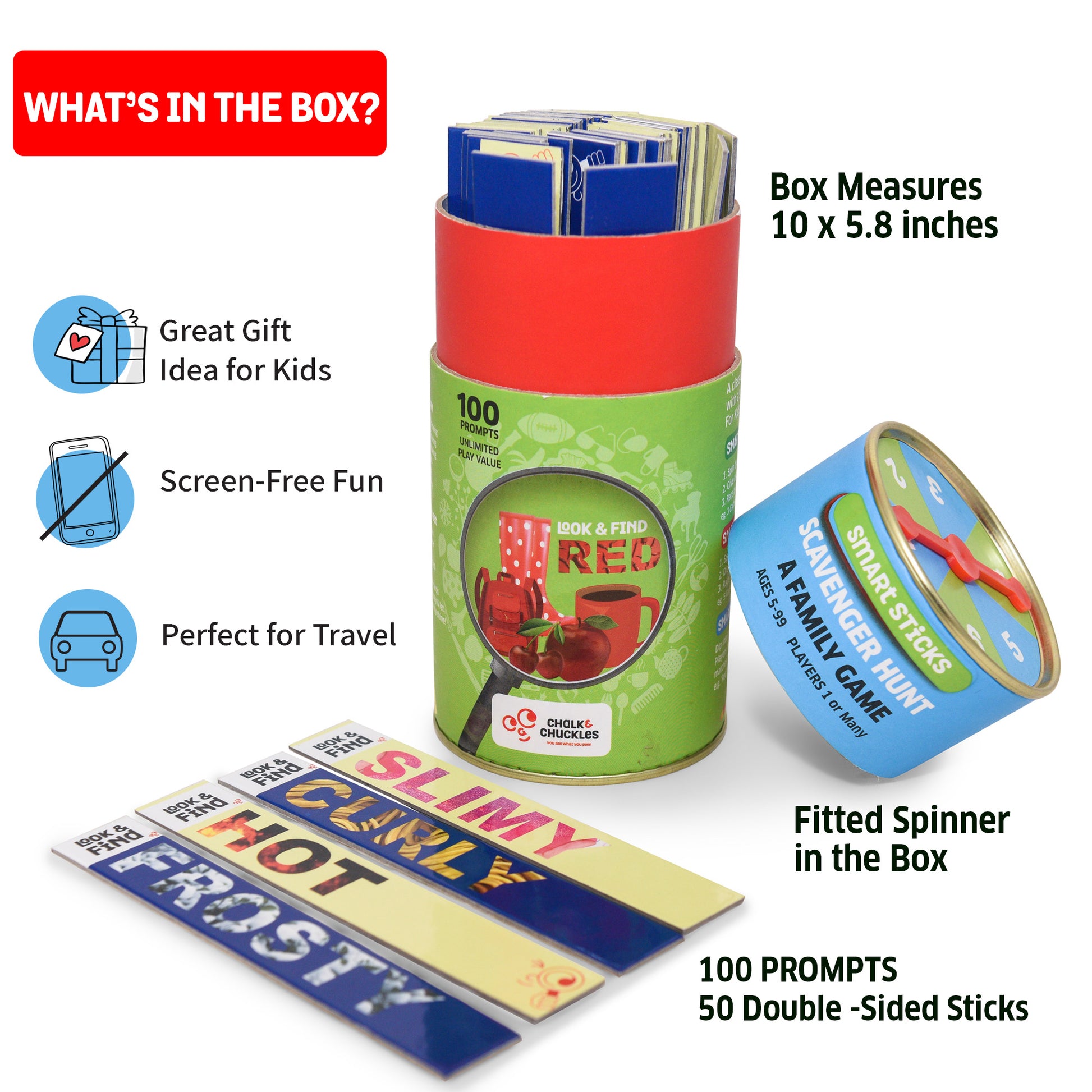 Chalk & Chuckles - Smart Sticks - Scavenger Hunt - Marah Kids