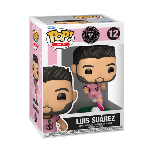 Pop! Football: Inter Miami - Luis Suarez (Pink Kit)