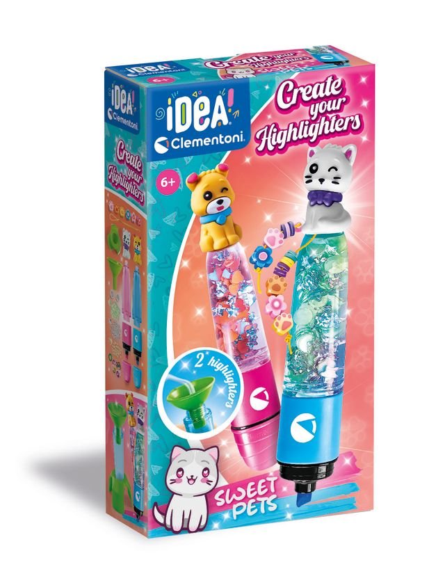 Clementoni Idea Highlighter Sweet Pets - Marah Kids