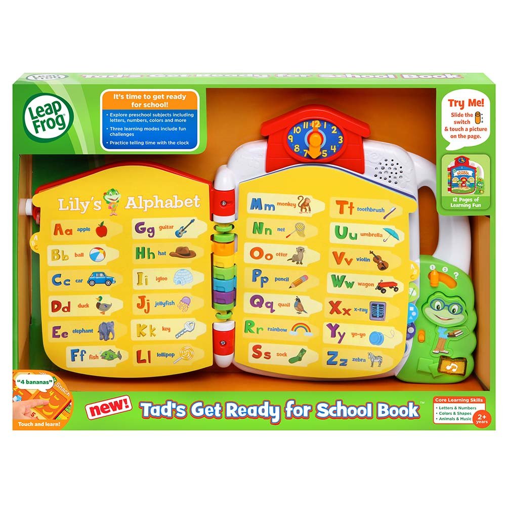 Leapfrog Tad'S Get Ready For School Book - Marah Kids