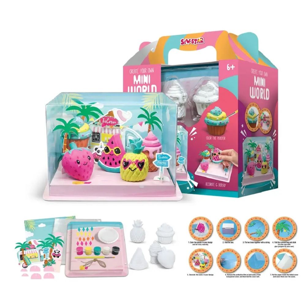 Sew Star - Create Your Own Mini Fruits World - Marah Kids