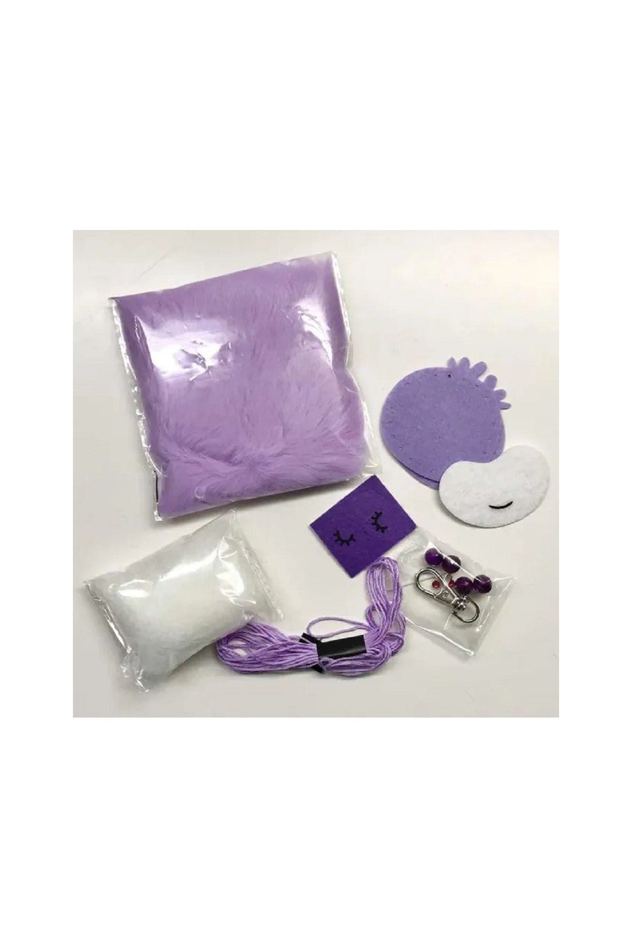 Sew Star - Make It Your Own Bag Charm - Furry Sloth - Marah Kids