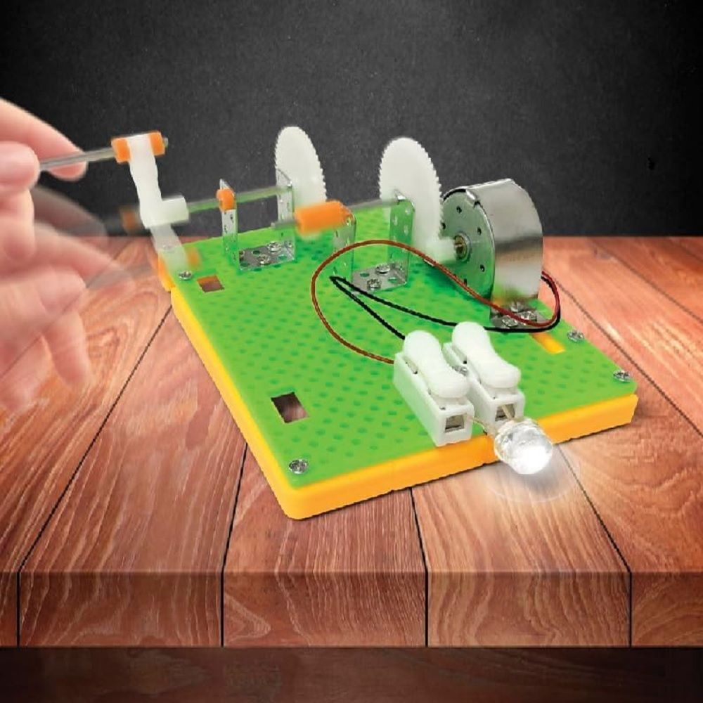 Sew Star - Scientific Experiment Kit Wind - Up Light - Marah Kids