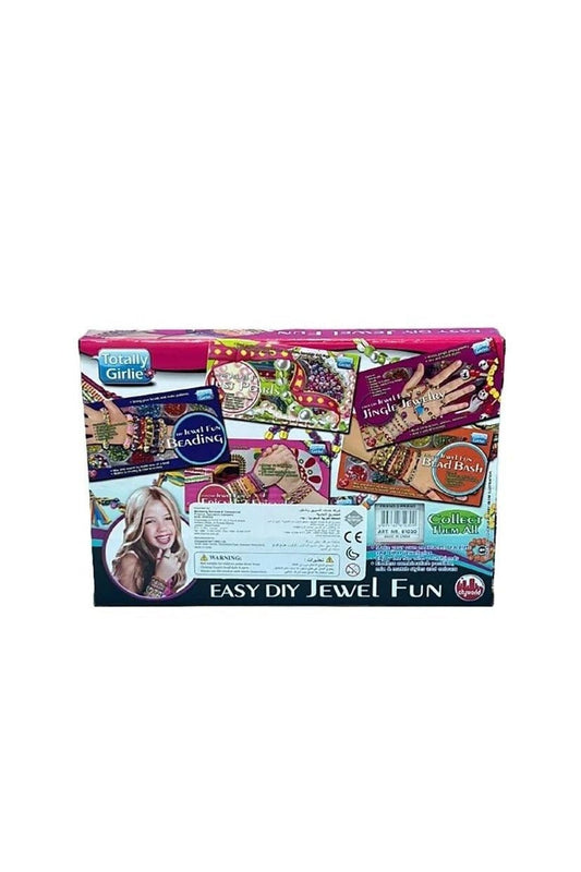 Totally Girlie - Easy Jewellery Making Bracelet Beads DIY Crafts Kit - Marah Kids