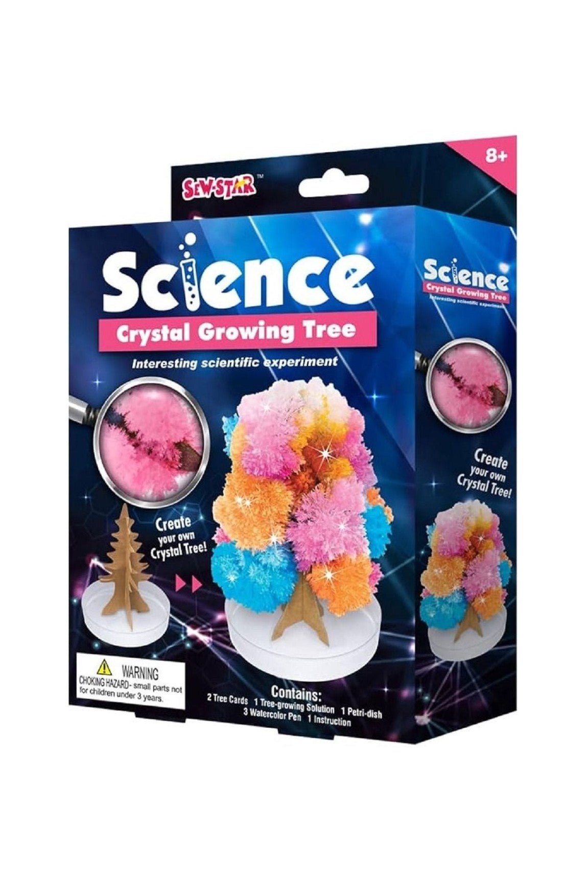 Sew Star - Scientific Experiment Kit Crystal Growing Tree - Marah Kids