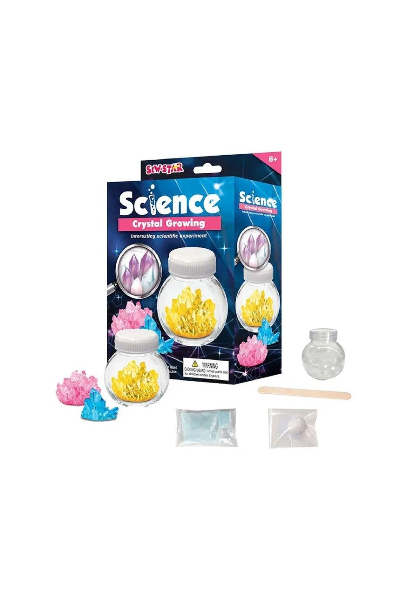 Sew Star - Scientific Experiment Kit Crystal Growing - Marah Kids