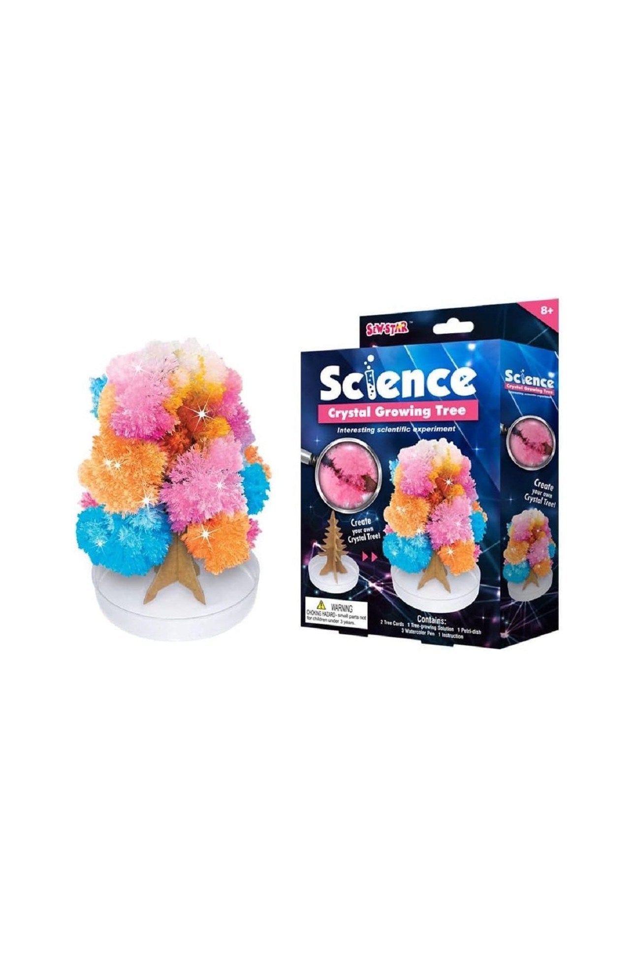 Sew Star - Scientific Experiment Kit Crystal Growing Tree - Marah Kids