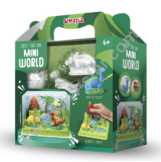 Sew Star - Create Your Own Mini Dino World - Marah Kids