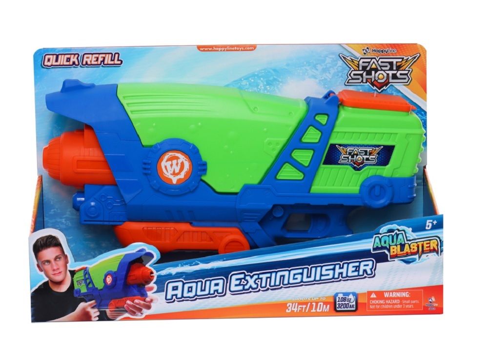 Happy Line - Fast Shots Aqua Guardian Water Gun 3200ML - Marah Kids