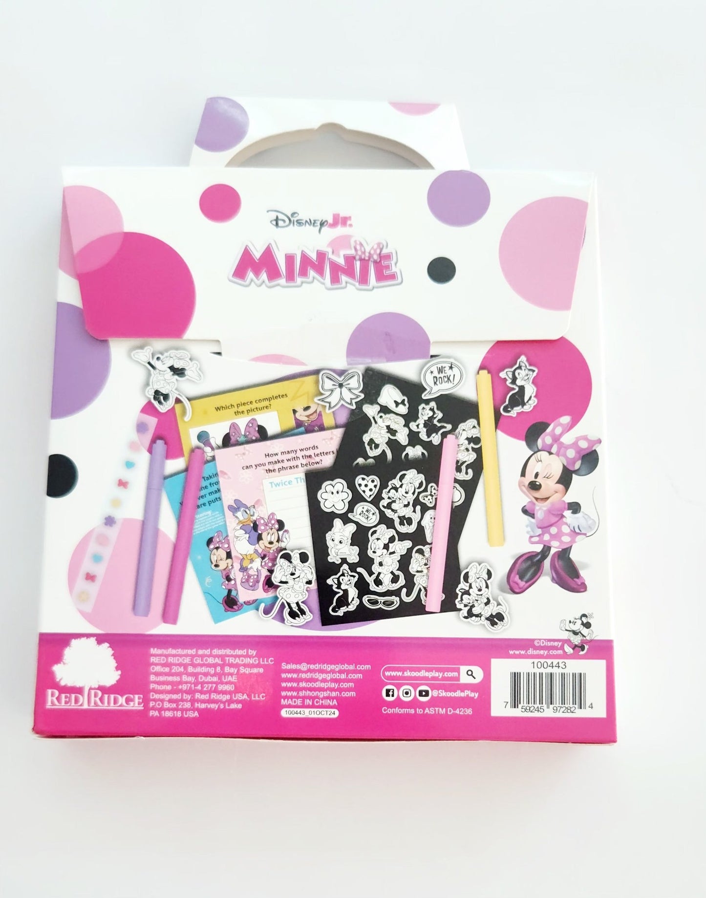 Disney Minnie Color & Jewel Velvet Stickers - Marah Kids