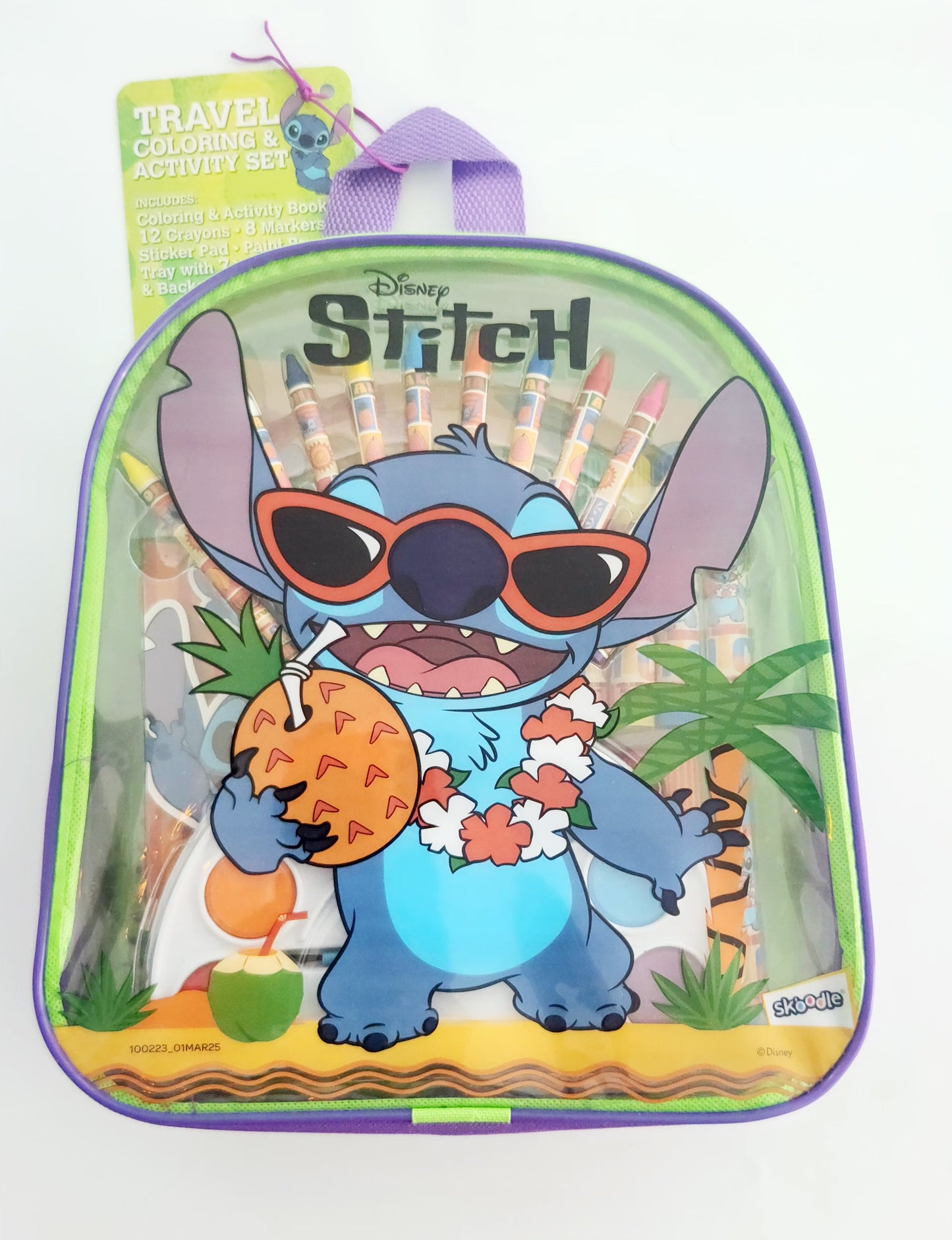 Disney Stitch Travel Coloring & Activity Set
