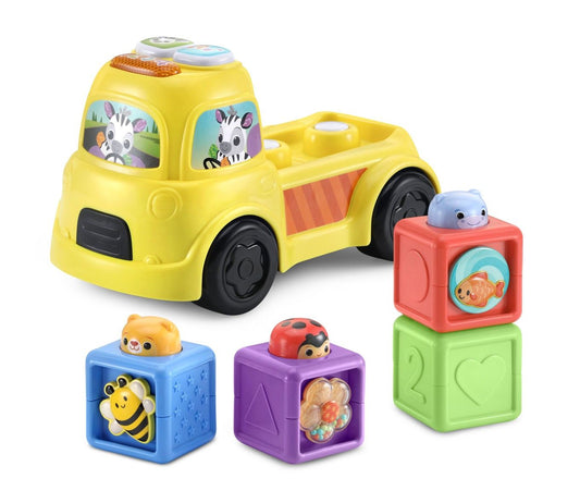 VTech Pop - A - Block Truck – Interactive Learning Toy (6M+) - Marah Kids