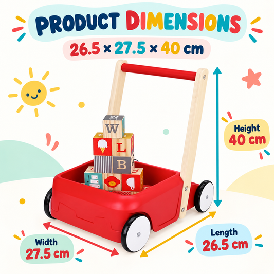wooden walker for Toddlers and Kids