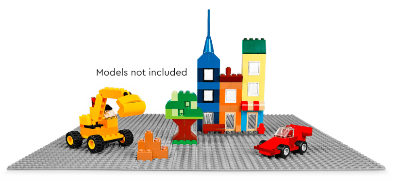 Lego Gray Baseplate - Marah Kids