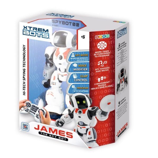 Xtreme Bots - James the Spy Bot - Marah Kids