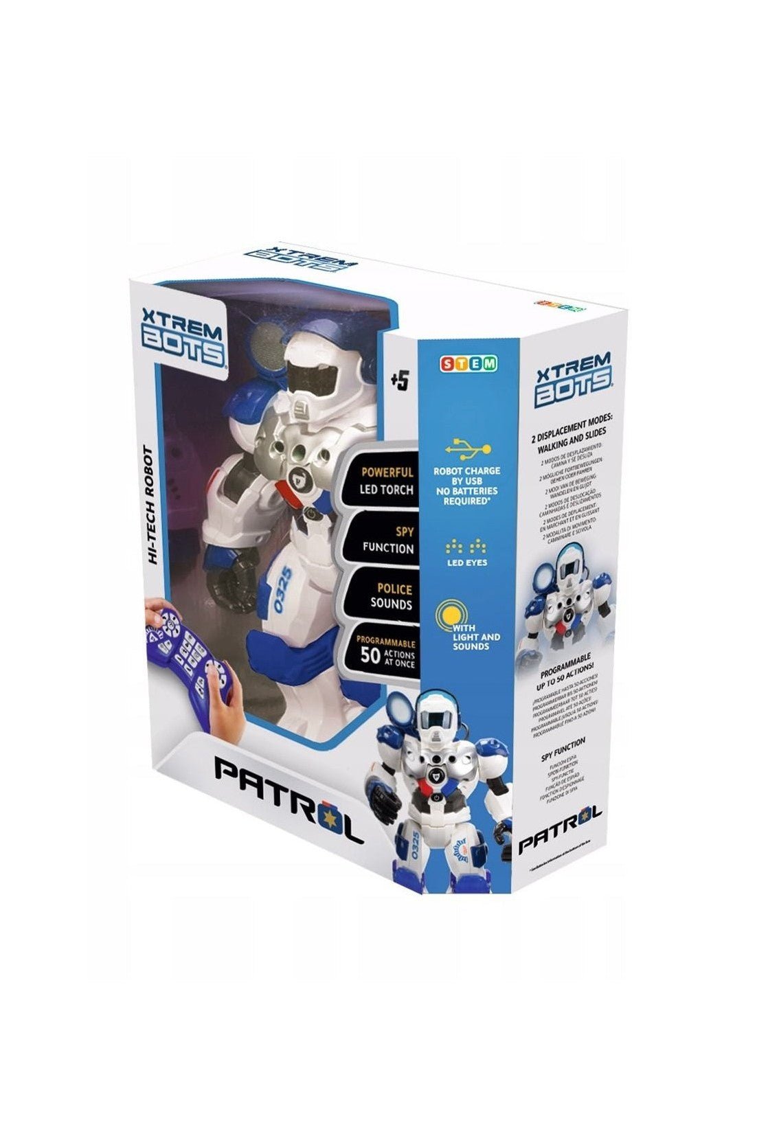 Xtreme Bots - Patrol Hi - Tech Robot - Marah Kids