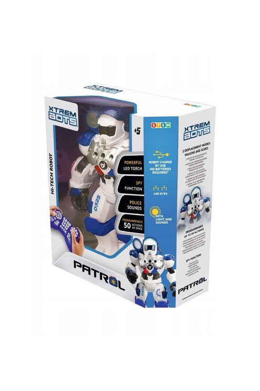 Xtreme Bots - Patrol Hi - Tech Robot - Marah Kids