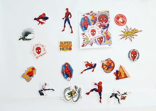 Disney Spider Man Glow In The Dark Stickers - Marah Kids