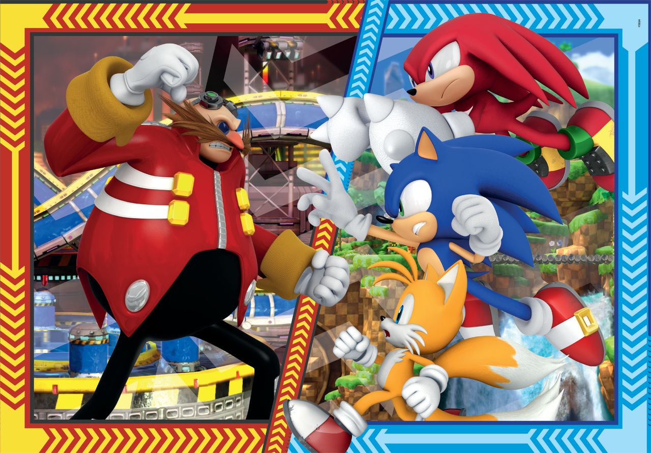 Clementoni Puzzle Sonic vs Eggman 180 - pieces - Marah Kids