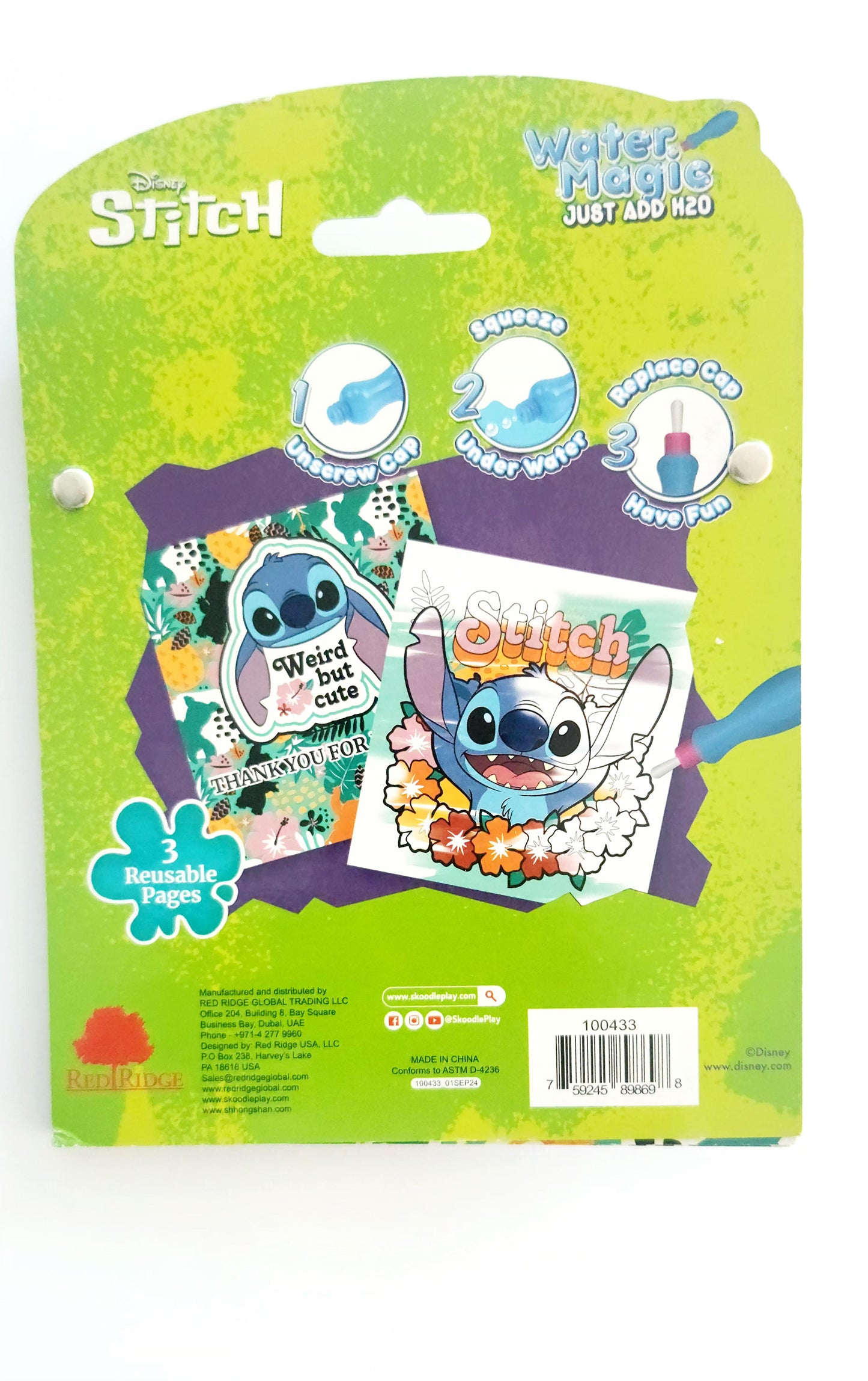 DSINEY STITCH WATER MAGIC PAD (3PAGES)
