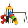 Gambol - Backyard Mega Play Zone With 3 Swings & 2 Slides - main image