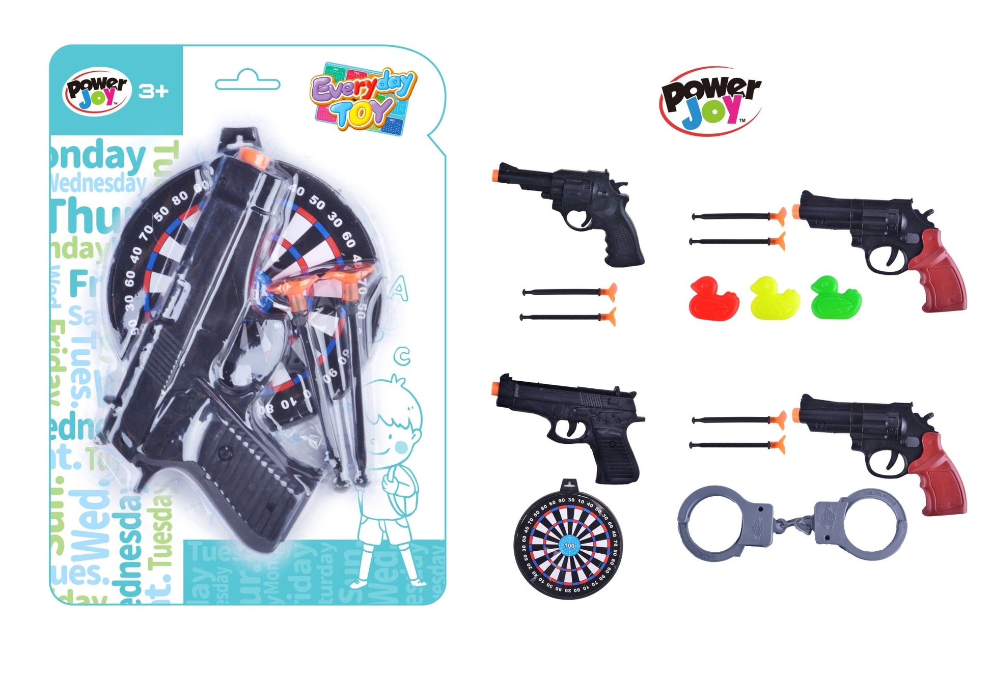 Power Joy - Everyday Police R.Play Set4Asst Bc - Marah Kids