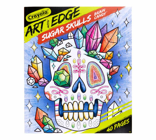 Crayola Art with Edge Sugar Skulls Coloring Book, Volume 3 - Marah Kids