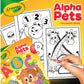 Crayola 96 - Page Coloring Book, AlphaPets - Marah Kids