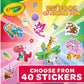 Crayola 288 - Page Coloring Book, Big Book of Animal Pals - Marah Kids