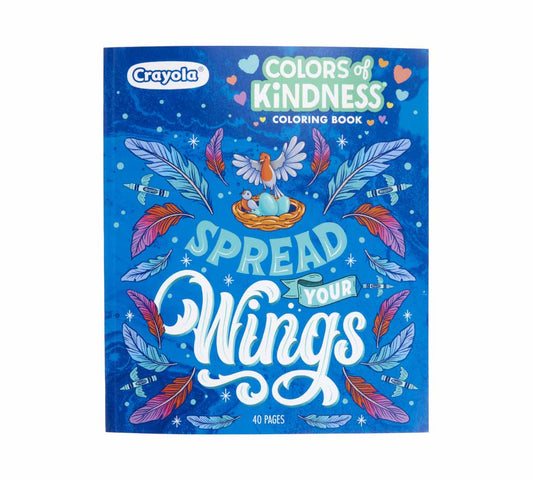 Crayola 40 - Page Coloring Book, Colors of Kindness - Marah Kids