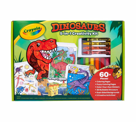 Crayola Dinosaurs 5 - in - 1 Creativity Kit - Marah Kids