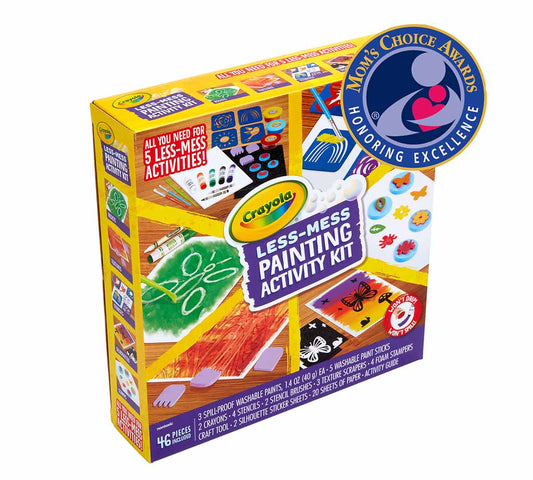 Crayola Less Mess Painting Activity Kit - Marah Kids