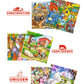 Unik Play - Go Crazy Jigsaw Puzzle | Attractive Cartoon Print Puzzle | 2 Puzzle Trays - Unicorn | Kids and Adults 6+ - Marah Kids