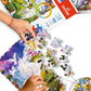 Unik Play - Go Crazy Jigsaw Puzzle | Attractive Cartoon Print Puzzle | 2 Puzzle Trays - Unicorn | Kids and Adults 6+ - Marah Kids