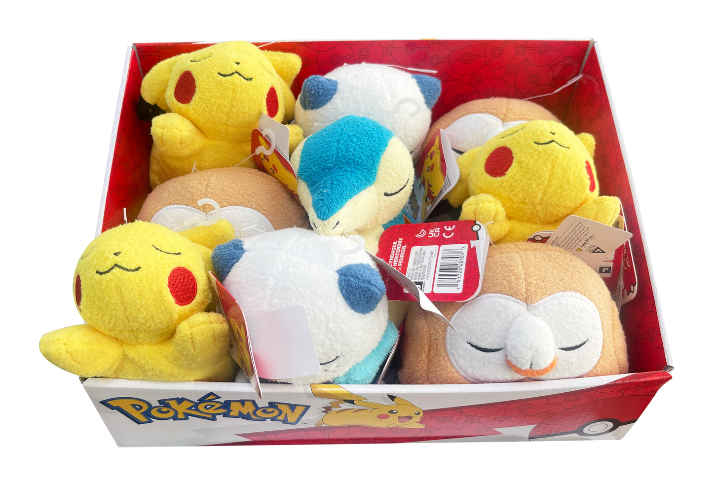 Jaswar -Pokemon Plush Sleeping 5 Cdu12 Woc
