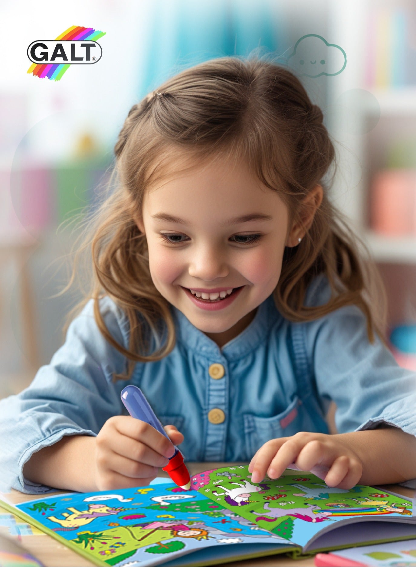 Magical Water Colouring Book - Marah Kids