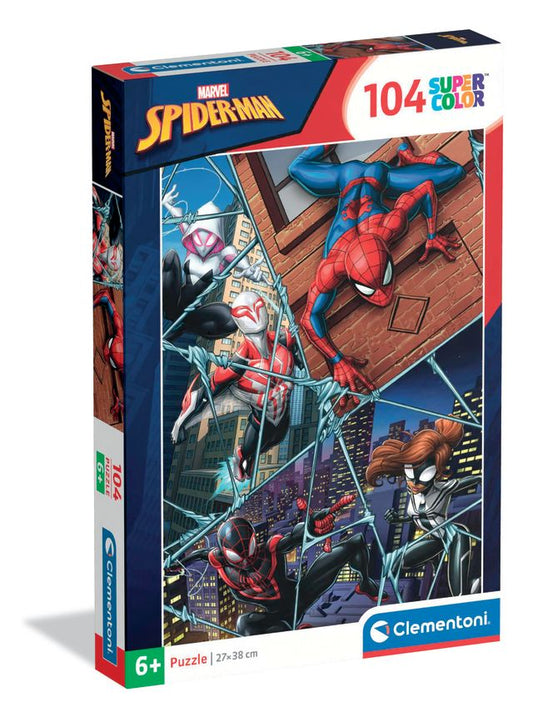 Clementoni Puzzle Spiderman Swarming 104-pieces