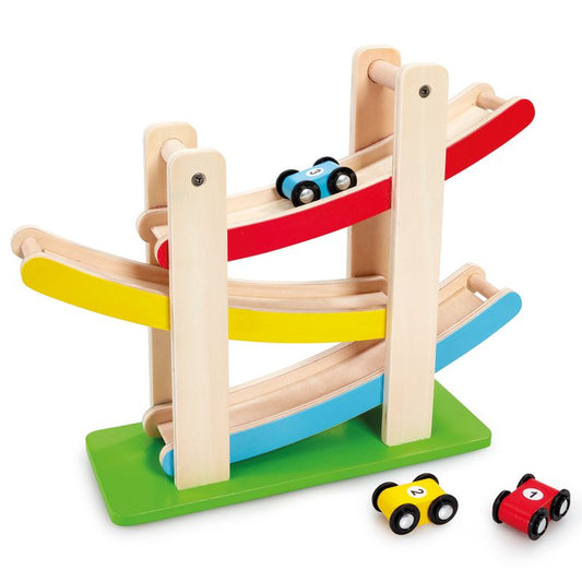 Addo Woodlets Zig Zag Wooden Race Track